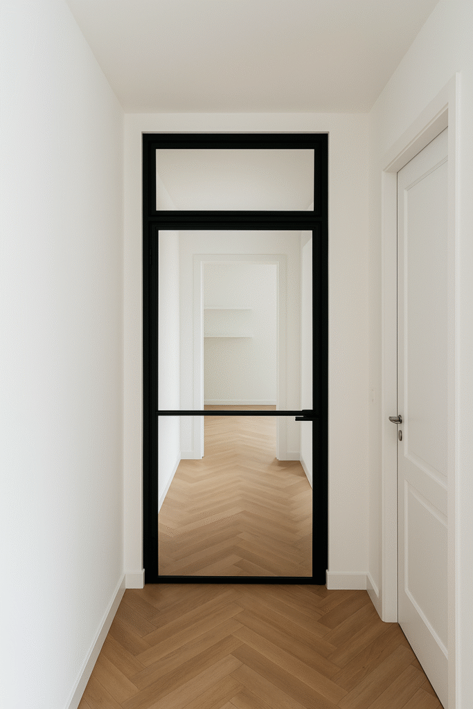 Maßanfertigung passend zur Holzverkleidung2 | Manufakturx.de 🛠️ Lofttür im Neubau